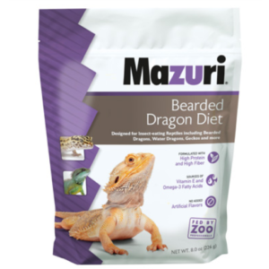 Mazuri Bearded dragon Diet front