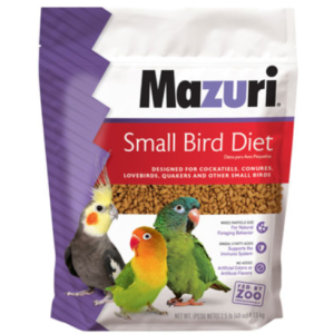 Mazuri Small Bird Diet front